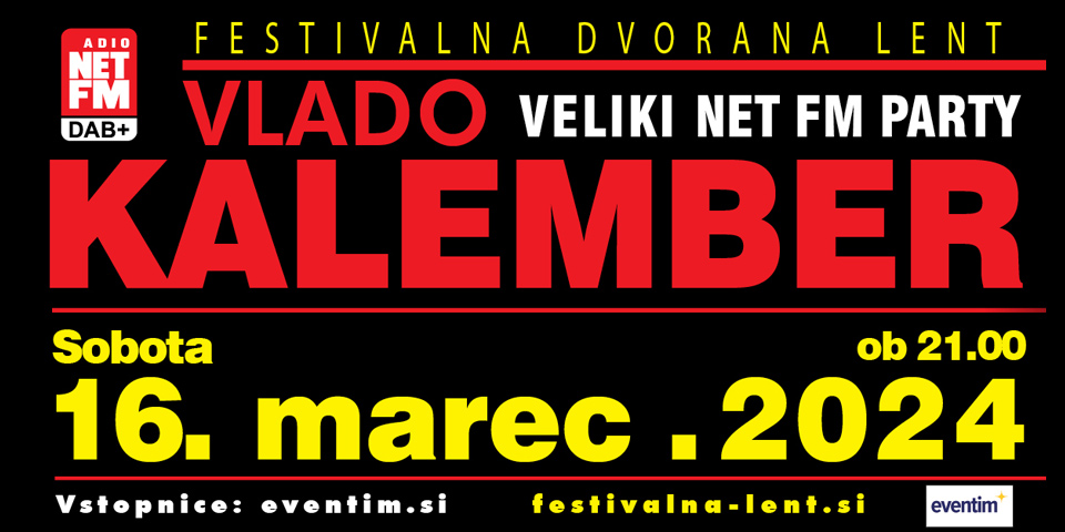 Veliki NET FM party + Vlado Kalember