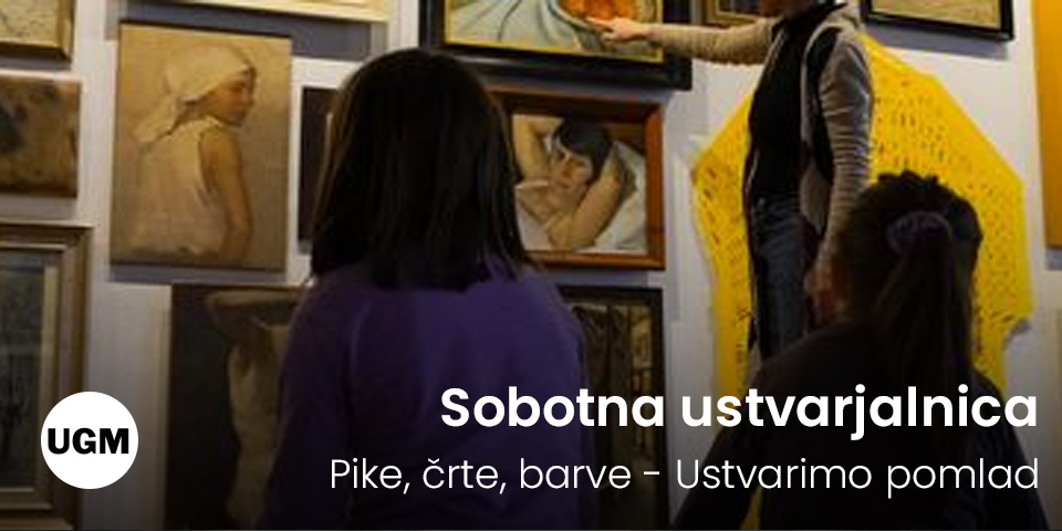 Sobotna ustvarjalnica / Pike, črte, barve - ustvarimo pomlad Sobotna ustvarjalnica / Pike, črte, barve - ustvarimo pomlad