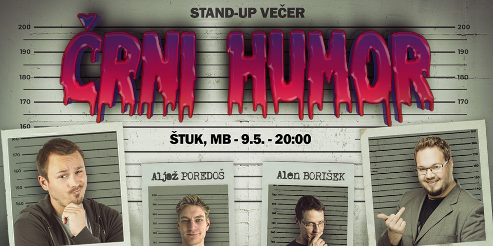 Stand-up večer: ČRNI HUMOR