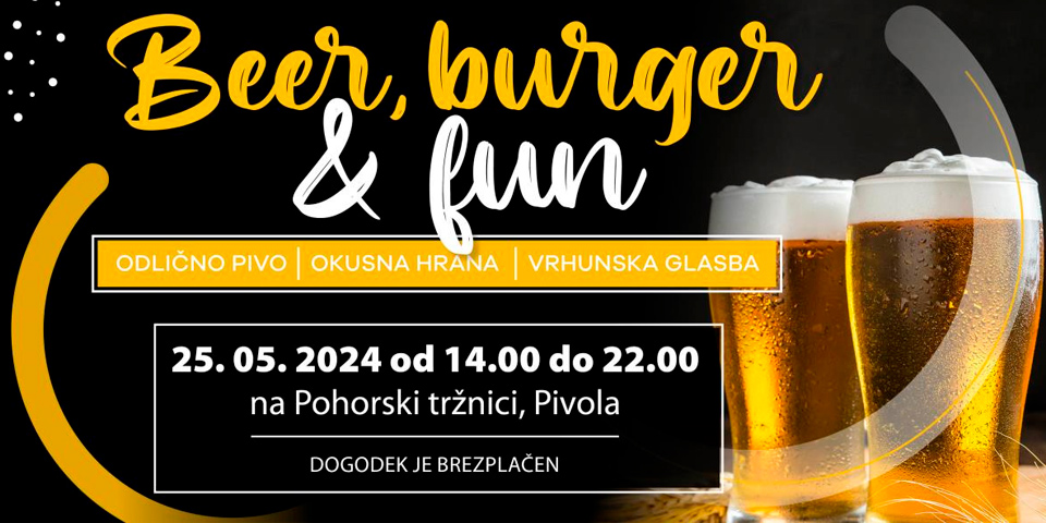 Beer, burger & fun Beer, burger & fun
