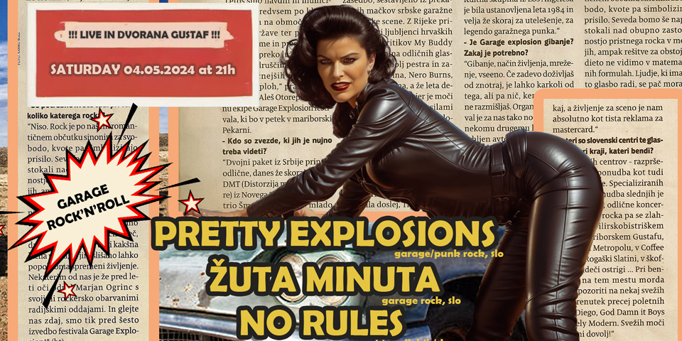 Koncert Žuta minuta, No rules, Pretty explosion