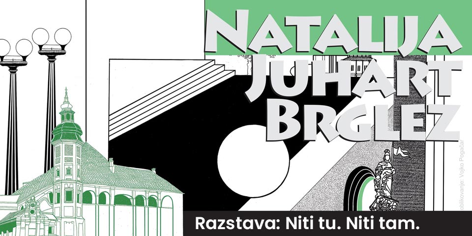 Razstava Natalije Juhart Brglez »Niti tu. Niti tam.« Razstava Natalije Juhart Brglez »Niti tu. Niti tam.«