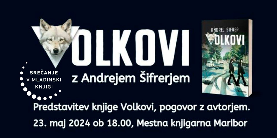 Andrej Šifrer: predstavitev knjige Volkovi Andrej Šifrer: predstavitev knjige Volkovi