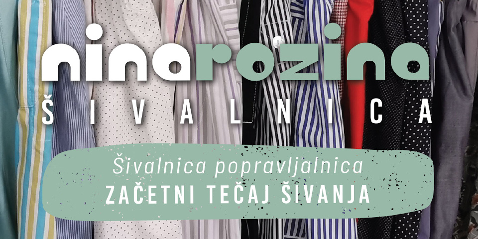 Šivalnica popravljalnica: začetni tečaj šivanja Šivalnica popravljalnica: začetni tečaj šivanja