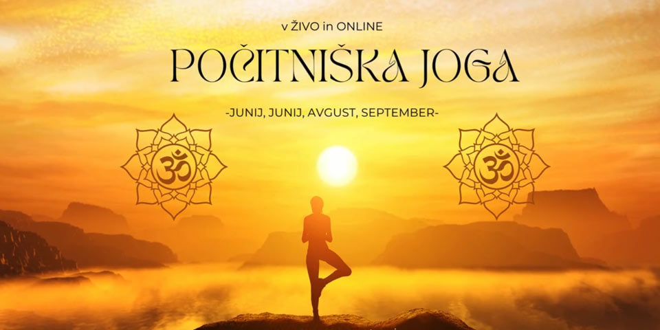 Počitniška joga v živo in online Počitniška joga v živo in online