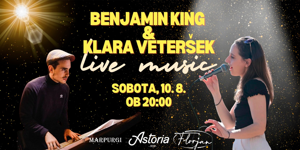 Benjamin King in Klara Veteršek Benjamin King in Klara Veteršek