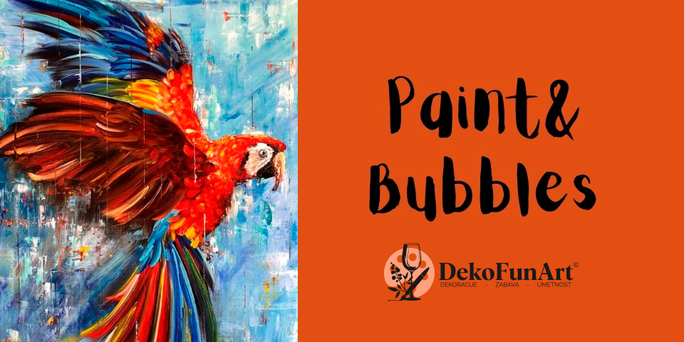 Paint & Wine: Papagaj
