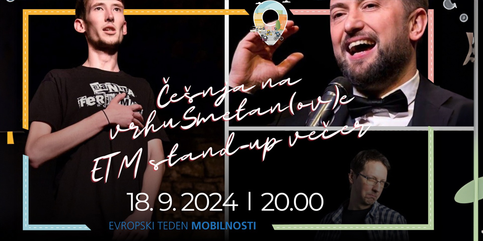 Stand-up: Tim Andrič, Perica Jerković in Alen Borišek Stand-up: Tim Andrič, Perica Jerković in Alen Borišek