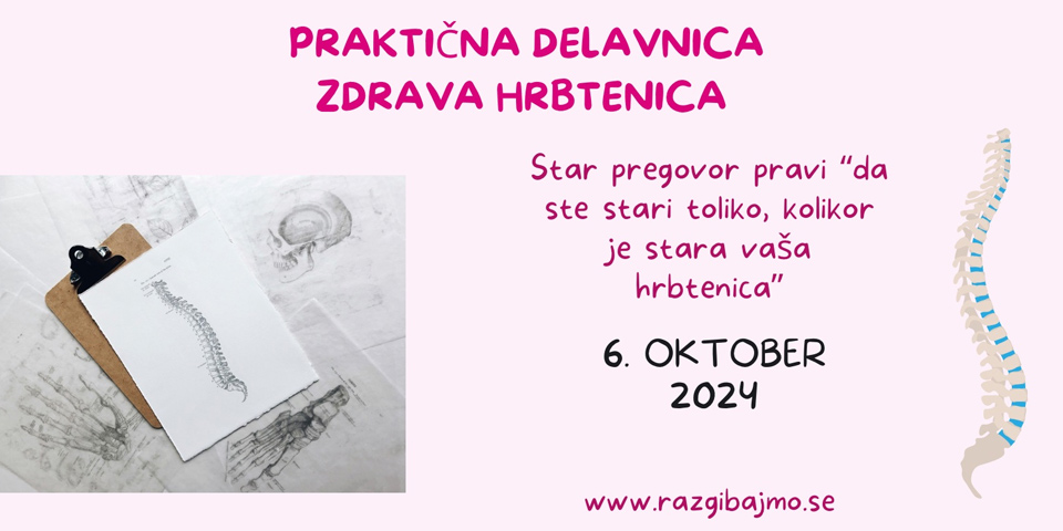 Delavnica zdrava hrbtenica