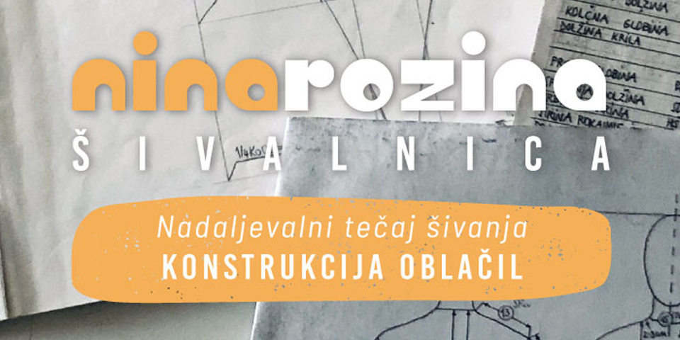 Šivalnica nadaljevalnica: konstrukcija oblačil