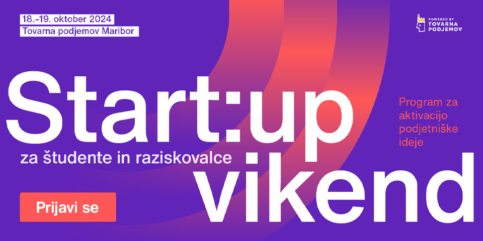 Start:up vikend Maribor Start:up vikend Maribor