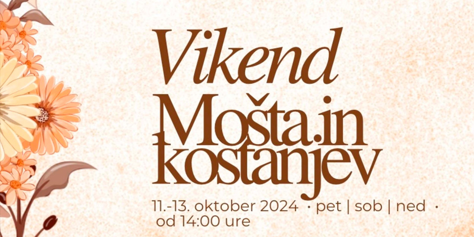 Vikend mošta in kostanjev Vodole Vikend mošta in kostanjev Vodole