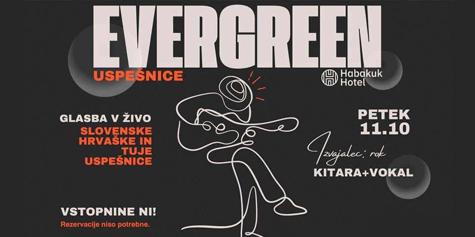 Večer brezčasnih uspešnic z Rokom: živa glasba ob kitari in vokalu Večer brezčasnih uspešnic z Rokom: živa glasba ob kitari in vokalu