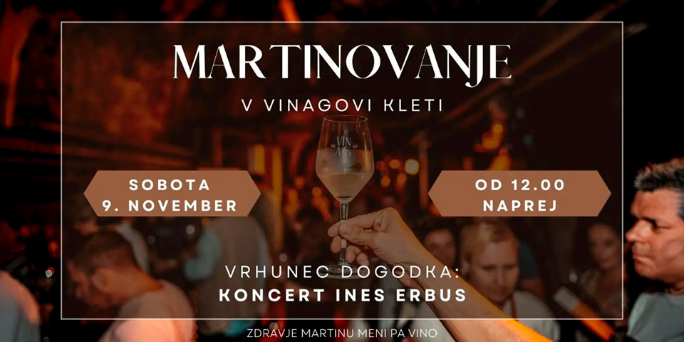 Martinovanje v Vinagovi kleti