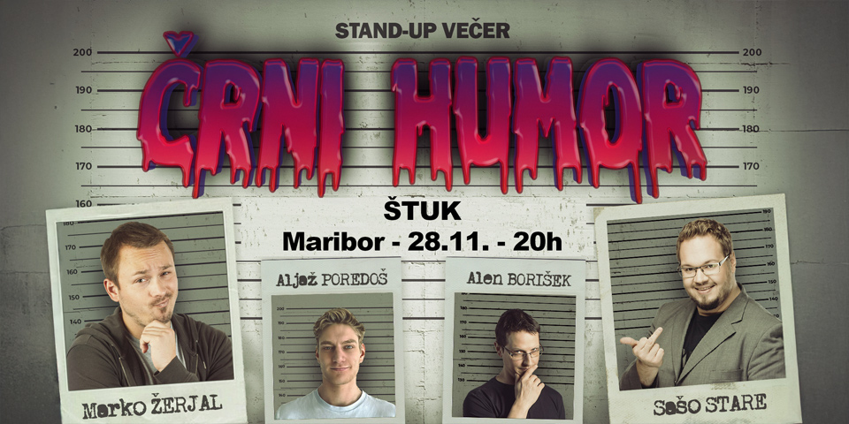 Stand up ČRNI HUMOR Štuk