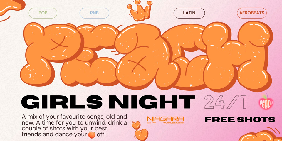 Peach girls night