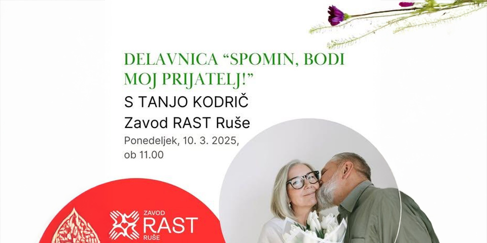 Delavnica: Spomin bodi moj prijatelj!