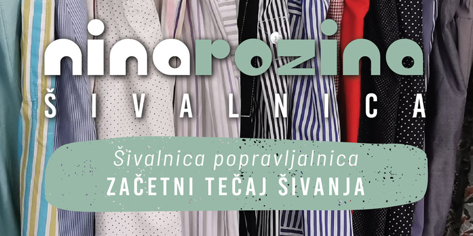 Šivalnica popravljalnica: začetni tečaj šivanja Šivalnica popravljalnica: začetni tečaj šivanja
