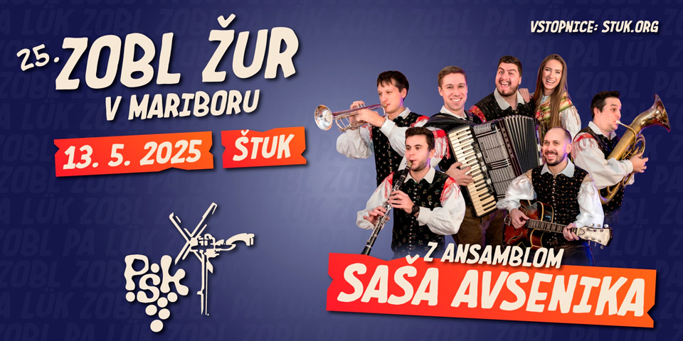 25. Zobl žur v Mariboru || Ansambel Saša Avsenika 25. Zobl žur v Mariboru || Ansambel Saša Avsenika