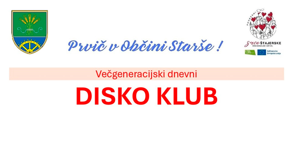 Večgeneracijski dnevni disko klub Večgeneracijski dnevni disko klub