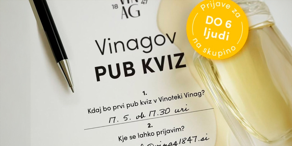 Vinski kviz z degustacijo Vinski kviz z degustacijo