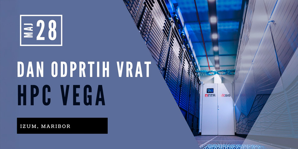 Dan odprtih vrat - Ogled superračunalnika HPC Vega Dan odprtih vrat - Ogled superračunalnika HPC Vega