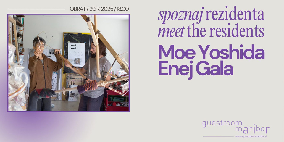 Spoznaj rezidentko in rezidenta Moe Yoschida in Eneja Galo Spoznaj rezidentko in rezidenta Moe Yoschida in Eneja Galo