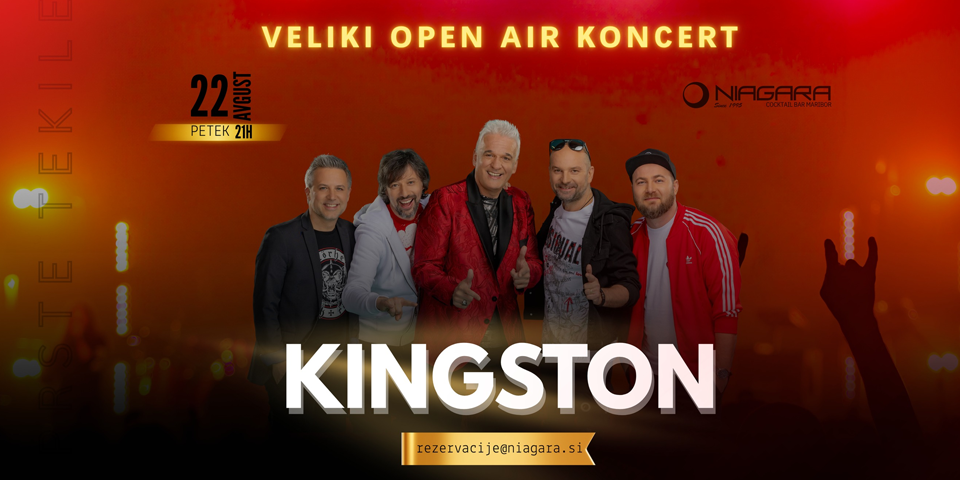 KINGSTON – VELIKI OPEN AIR KONCERT V NIAGARI!