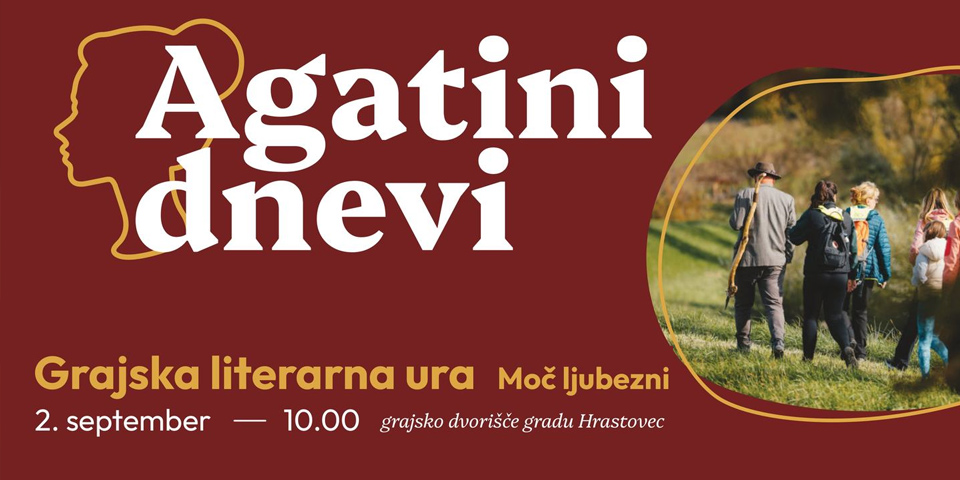 AGATINI DNEVI: Grajska literarna ura