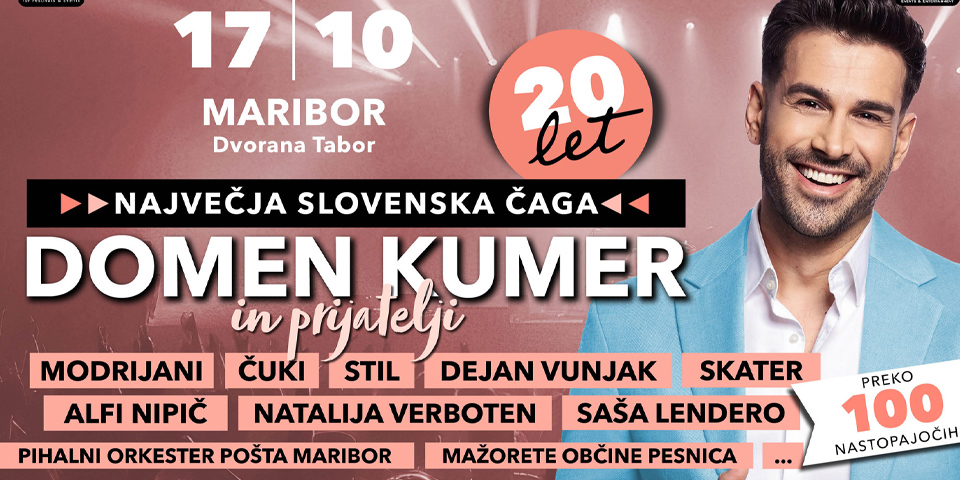 DOMEN KUMER & Prijatelji (20 LET) DOMEN KUMER & Prijatelji (20 LET)