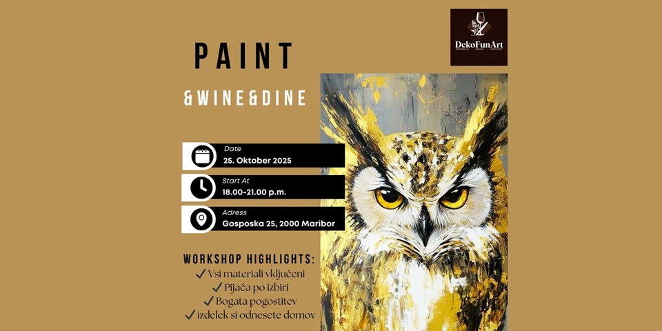 Paint&wine&dine
