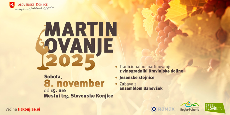 Martinovanje 2025 v Slovenskih Konjicah Martinovanje 2025 v Slovenskih Konjicah
