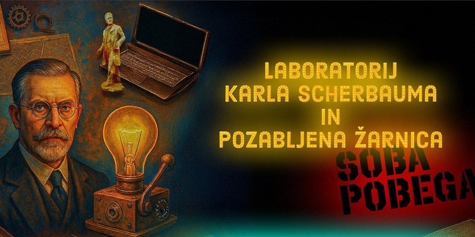 Soba pobega: Laboratorij Karla Scherbauma in pozabljena žarnica