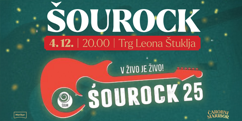 Šourock na Trgu Leona Štuklja