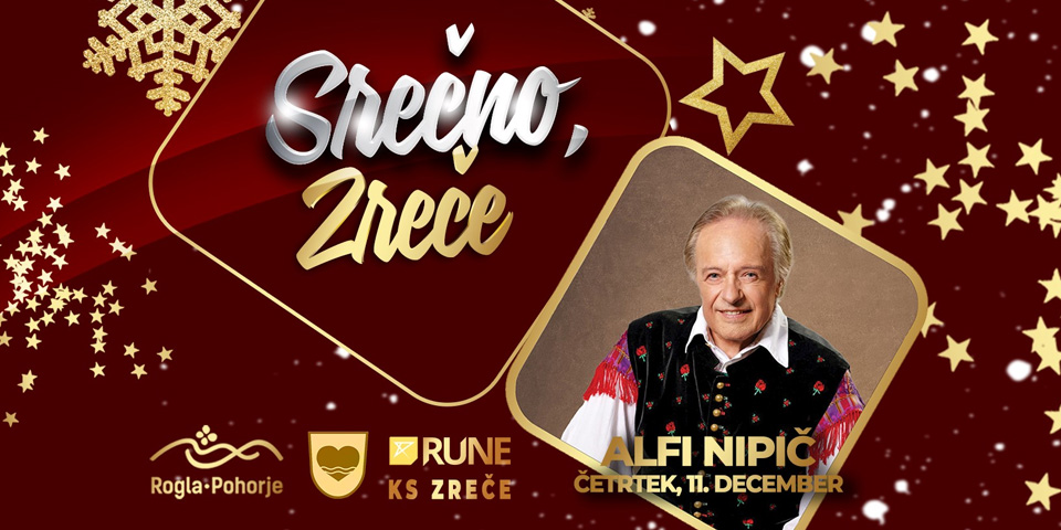 Prižig lučk z Alfijem Nipičem Prižig lučk z Alfijem Nipičem