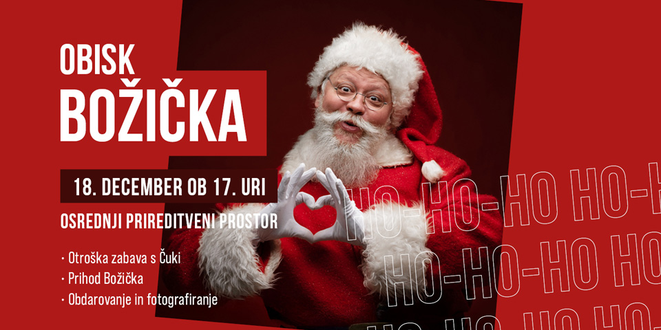 Obisk Božička in zabava s Čuki