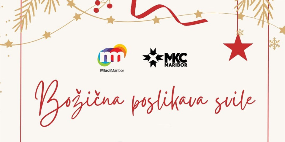 Božična poslikava svile Božična poslikava svile