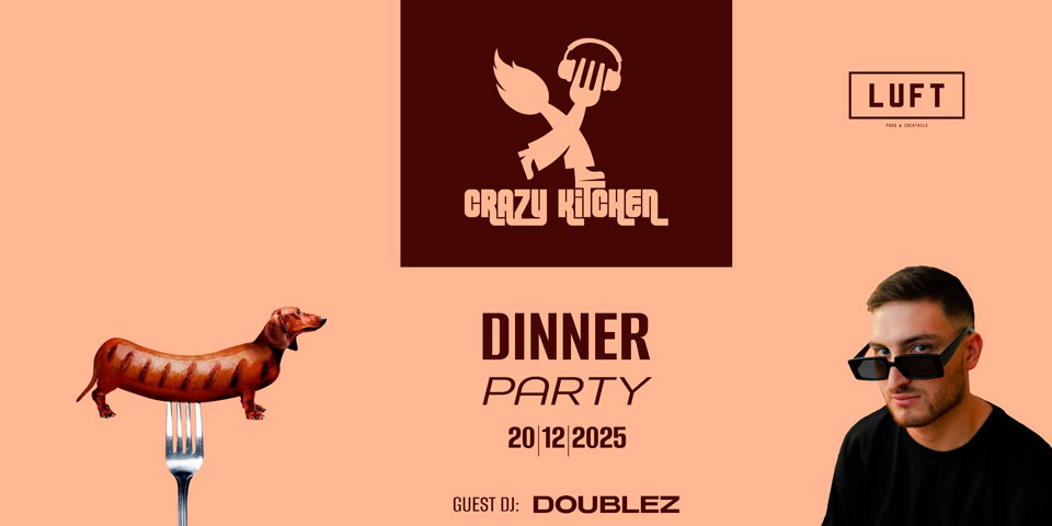 CRAZY KITCHEN dinner party
