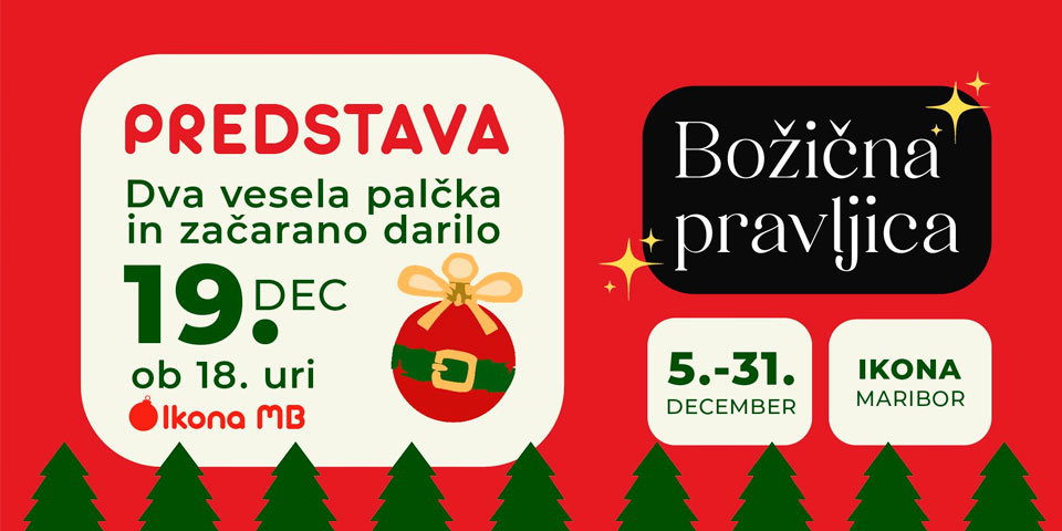 Predstava Dva vesela palčka in začarano darilo!