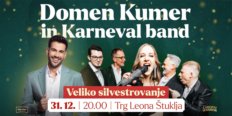 Veliko silsvestrovanje na Trgu Leona Štuklja