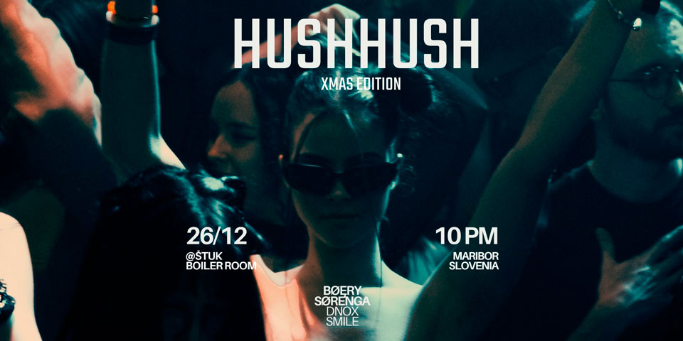 HUSHHUSH 🎉🖤 XMAS 🎅 RAVE