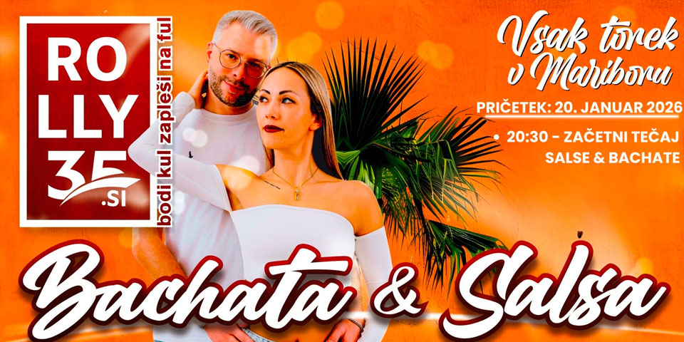 Začetni tečaj - BACHATE & SALSE Začetni tečaj - BACHATE & SALSE