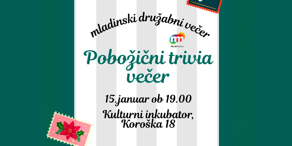 Mladinski družabni večer: pobožični trivia večer