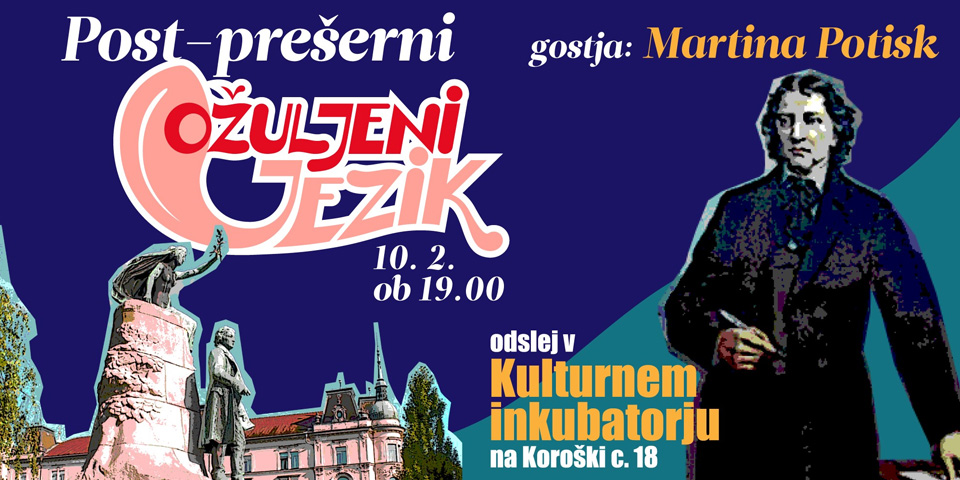 Ožuljeni jezik: večer slam poezije z Martino Potisk Ožuljeni jezik: večer slam poezije z Martino Potisk