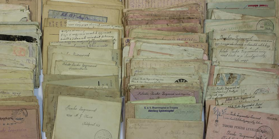 Pisma in razglednice iz preteklosti