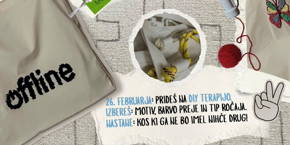 Offline delavnica izdelave torbe s punch needle tehniko