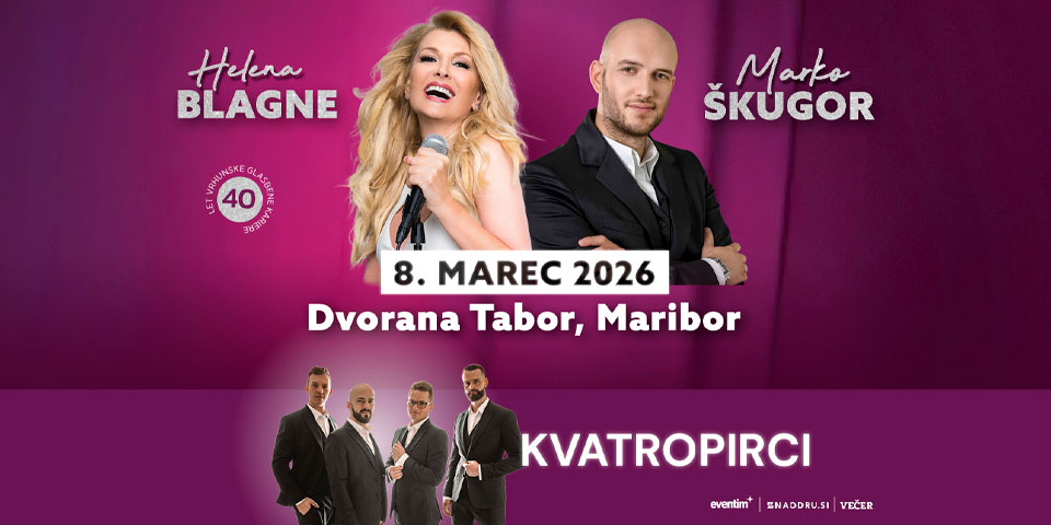 Helena Blagne, Marko Škugor in Kvatropirci