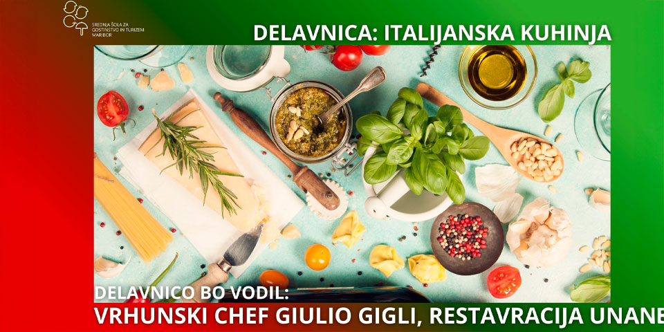 DELAVNICA ITALIJANSKA KUHINJA