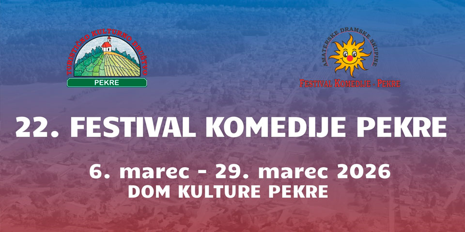 22. festival komedije Pekre 2026
