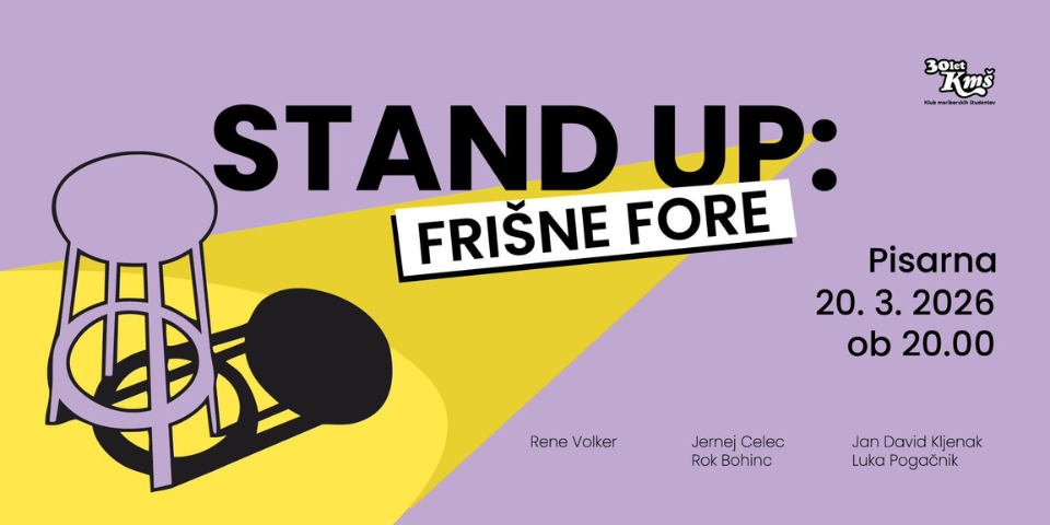 Stand up: Frišne fore